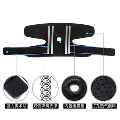 Sports strap for running, hiking, cycling, knee pad compression, shock absorption, fitness leg guard, factory wholesale