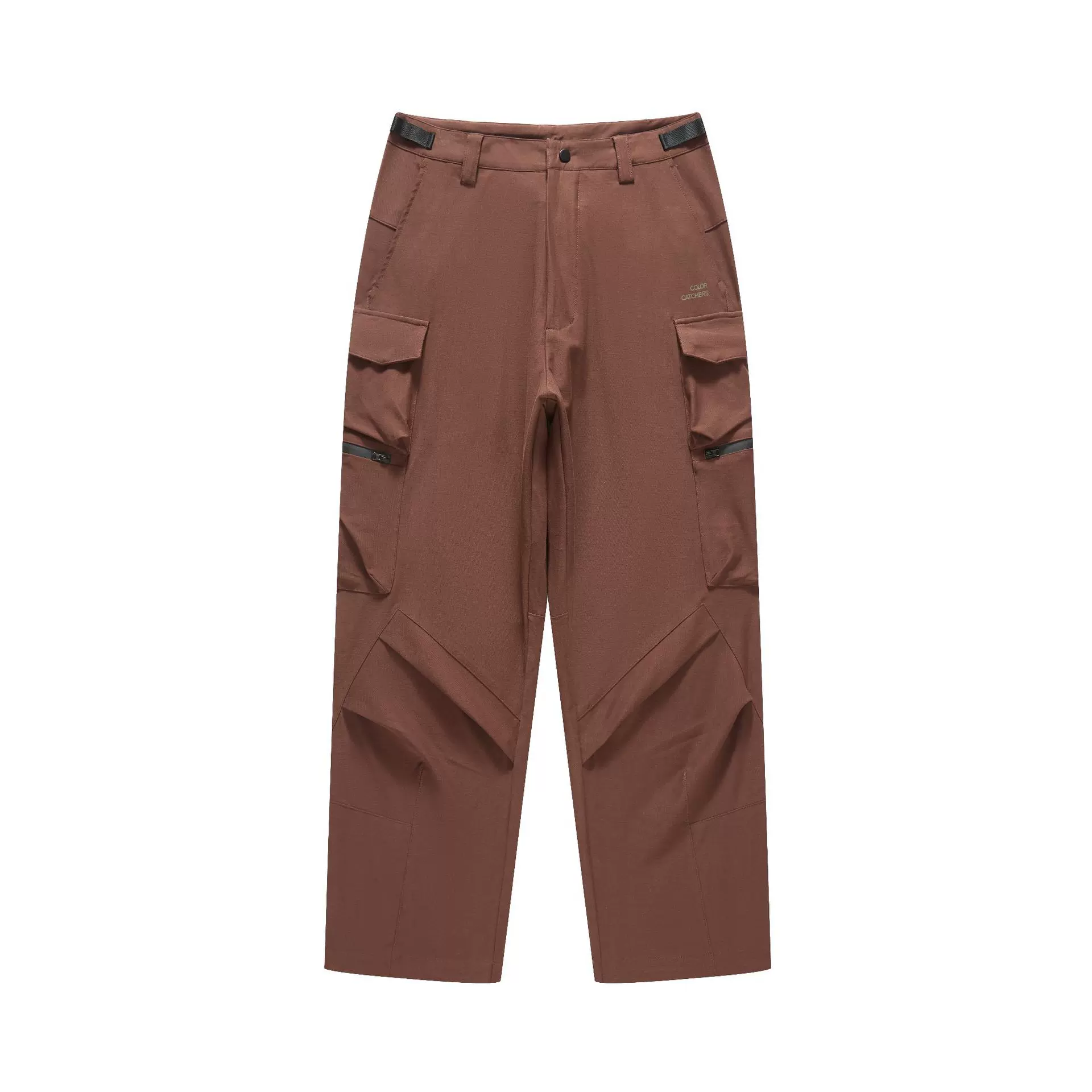 工装裤定制男美式褐色薄款速干透气休闲徒步冲锋伞兵裤直筒多口袋