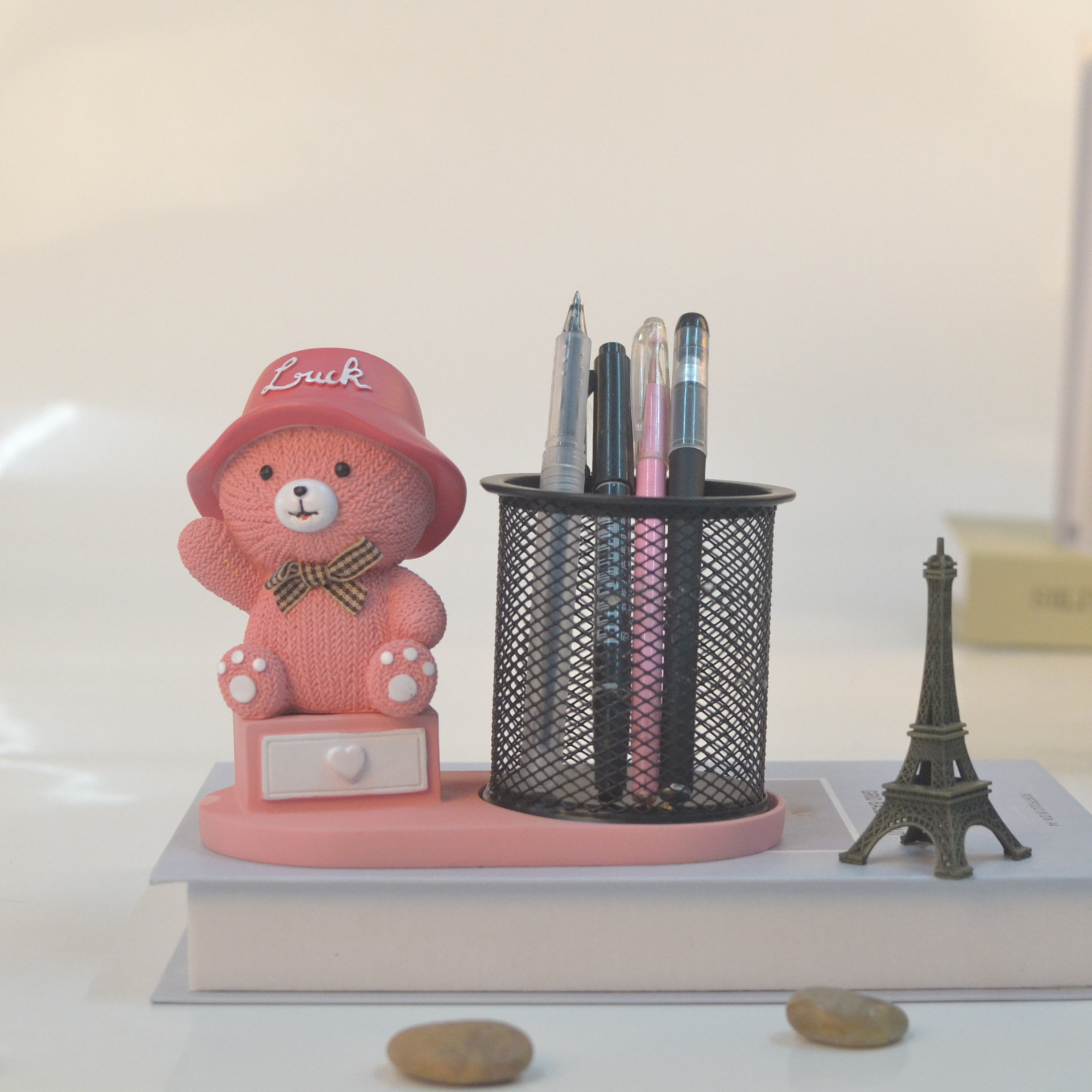 Portalápices de Harry Potter de gran capacidad, multifunción, estilo ins, almacenamiento de escritorio simple, artefacto, papelería para estudiantes, oficina