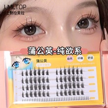 上野拉美拉 蒲公英分簇假睫毛仙子毛下睫毛嫁接分段式假睫毛SY909