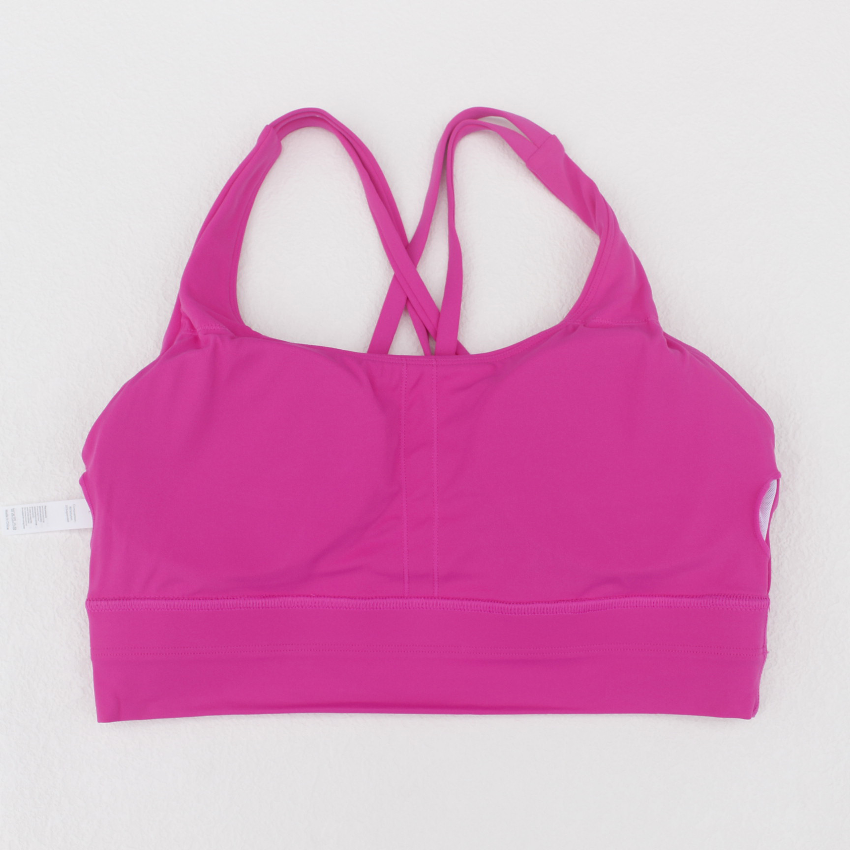 Solid Color Pattern Sports Style Sports Solid Color Nylon Spandex Strap Active Tops Halter Crisscross Tank