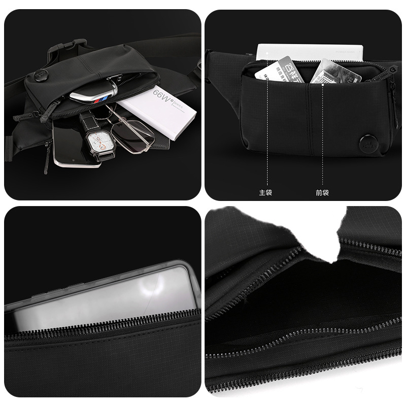 WEPOWER nuevo bolso de pecho de viaje deportivo transfronterizo casual bolso de mensajero de un solo hombro ligero mochila al aire libre riñonera