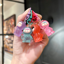 公仔潮玩握丁鸭崽卡通钥匙扣配件包包挂件 手机链diy手工饰品批发