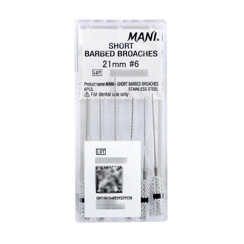Material dental Mani Mani aguja dental de algodón sonda dental sin Mango aguja nerviosa con mango aguja de extracción de médula ósea aguja de lavado de médula ósea Lima oral
