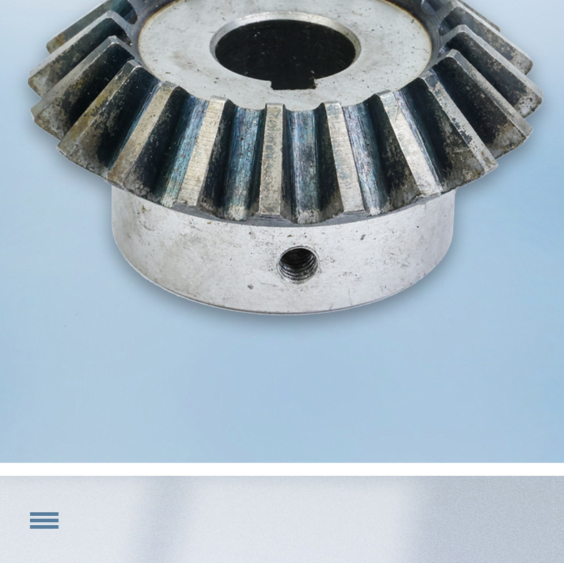Standard Hole Spur Gears and Bevel Gears Finished Products, 1 Module, 1.5 Module, 2 Module, 2.5 Module, 3 Module, 4 Module Hole Bevel Gears, Custom-Made