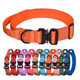 Amazon tactical collar nylon pet collar buckle outdoor diving cloth lining medium and large dog collar