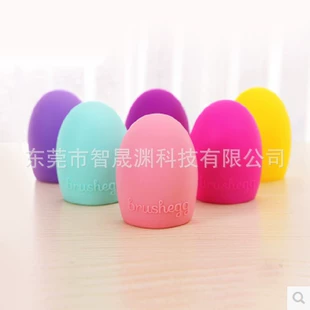 Silicone makeup primer, brush, sponge