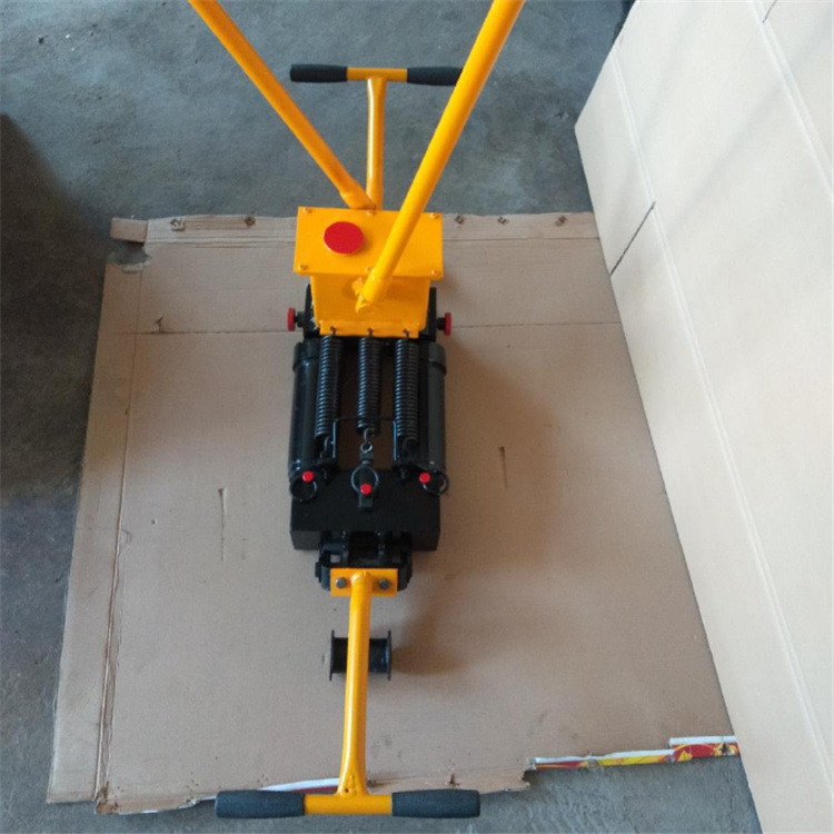 En stock ajustador hidráulico de la costura del carril operación simple