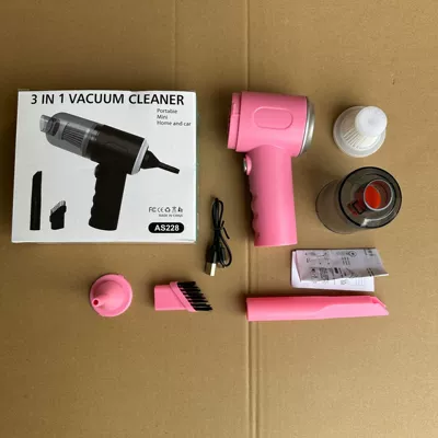 High-power car vacuum cleaner wireless Tozsoranlar - kx-pink-sc-portable-vacuum-cleaner