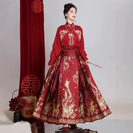 汉服套装;儿童表演服;汉服禅茶服