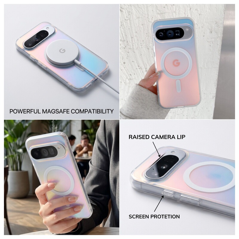 Suitable for Google 11Pro Mobile Phone Case 9A Frosted Laser Google10Pro XL Magnetic Case Colorful Chameleon Suitable for Google 11Pro Mobile Phone Case 9A Frosted Laser Google10Pro XL Magnetic Case Colorful Chameleon