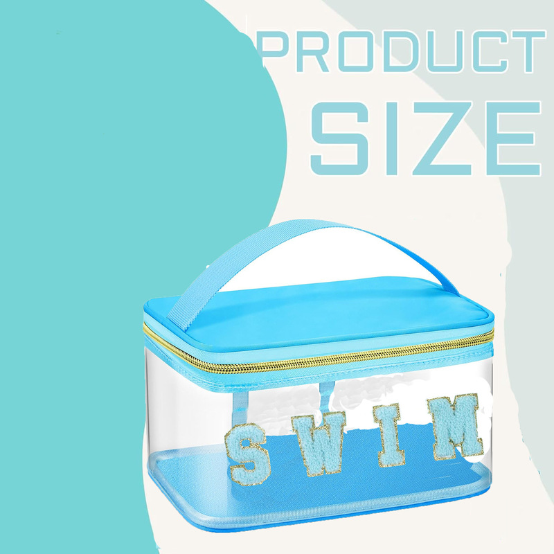 Amazon MEDS 薬箱刺繍文字化粧品袋透明 PVC 収納袋旅行トイレタリーバッグハンドバッグ|undefined