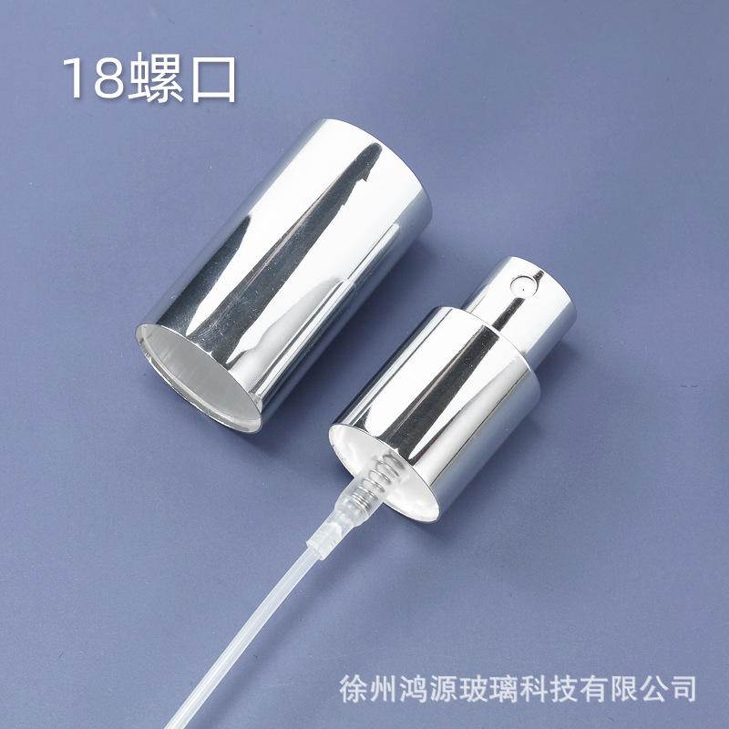 En stock 15-boca boquilla cosmética perfume pulverización fina oro plata negro 13-boca máquina de sellado de la boquilla de bayoneta