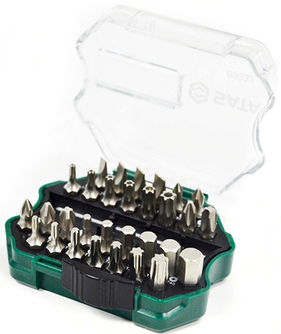 SATA世达工具 30件套6.3系列手动旋具头组套  09331