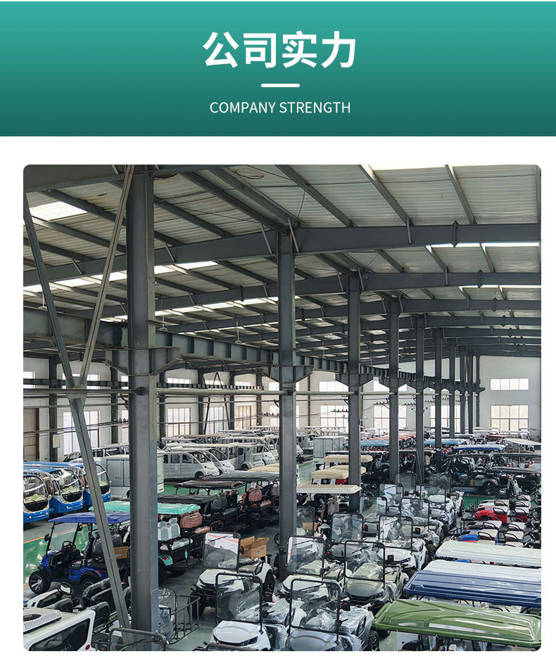 Golf Carts for Export to Tourist Attractions, Parks, Hotels, Airports; 4-Seater Electric Shuttle Vehicles; Electric Sightseeing Vehicles