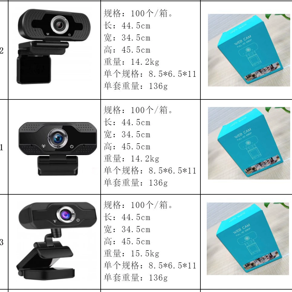 B1 computer camera real HD 1080P live camera video conference chat usb camera
