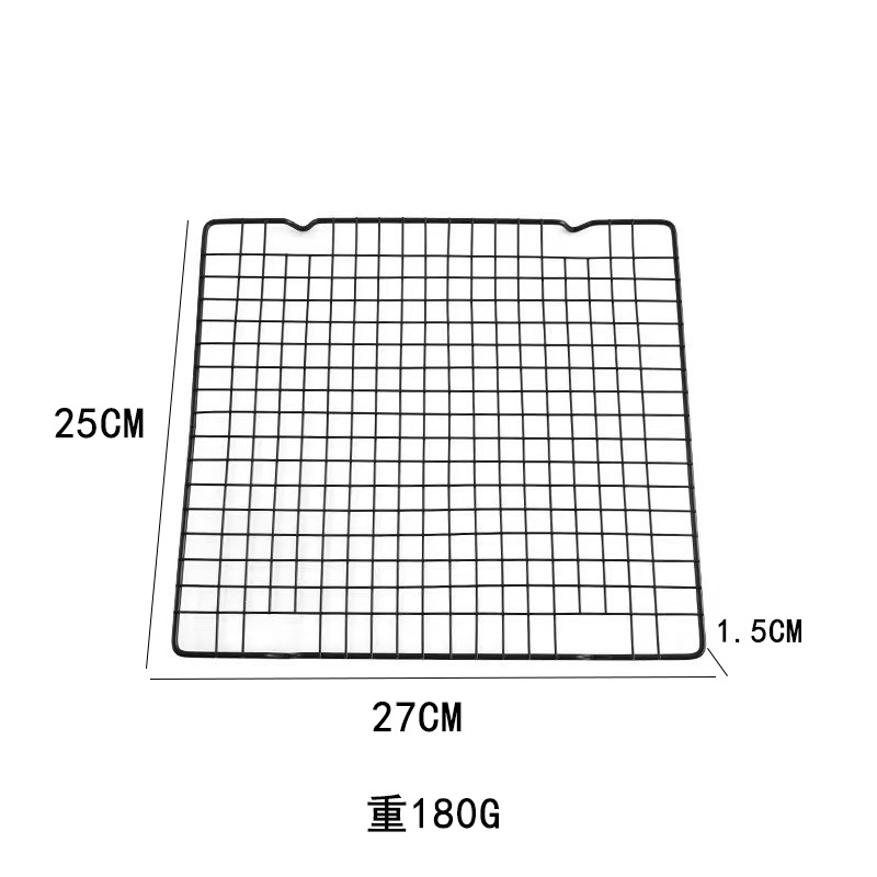 Estante de enfriamiento para hornear Estante plegable para pastel Estante frío para pan Red de secado en frío Estante de enfriamiento para computadora portátil Estante de rejilla para barbacoa