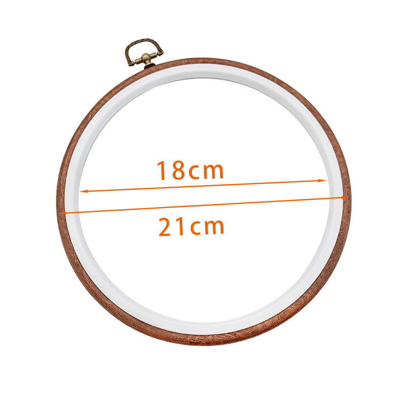 Round wood grain 21cm