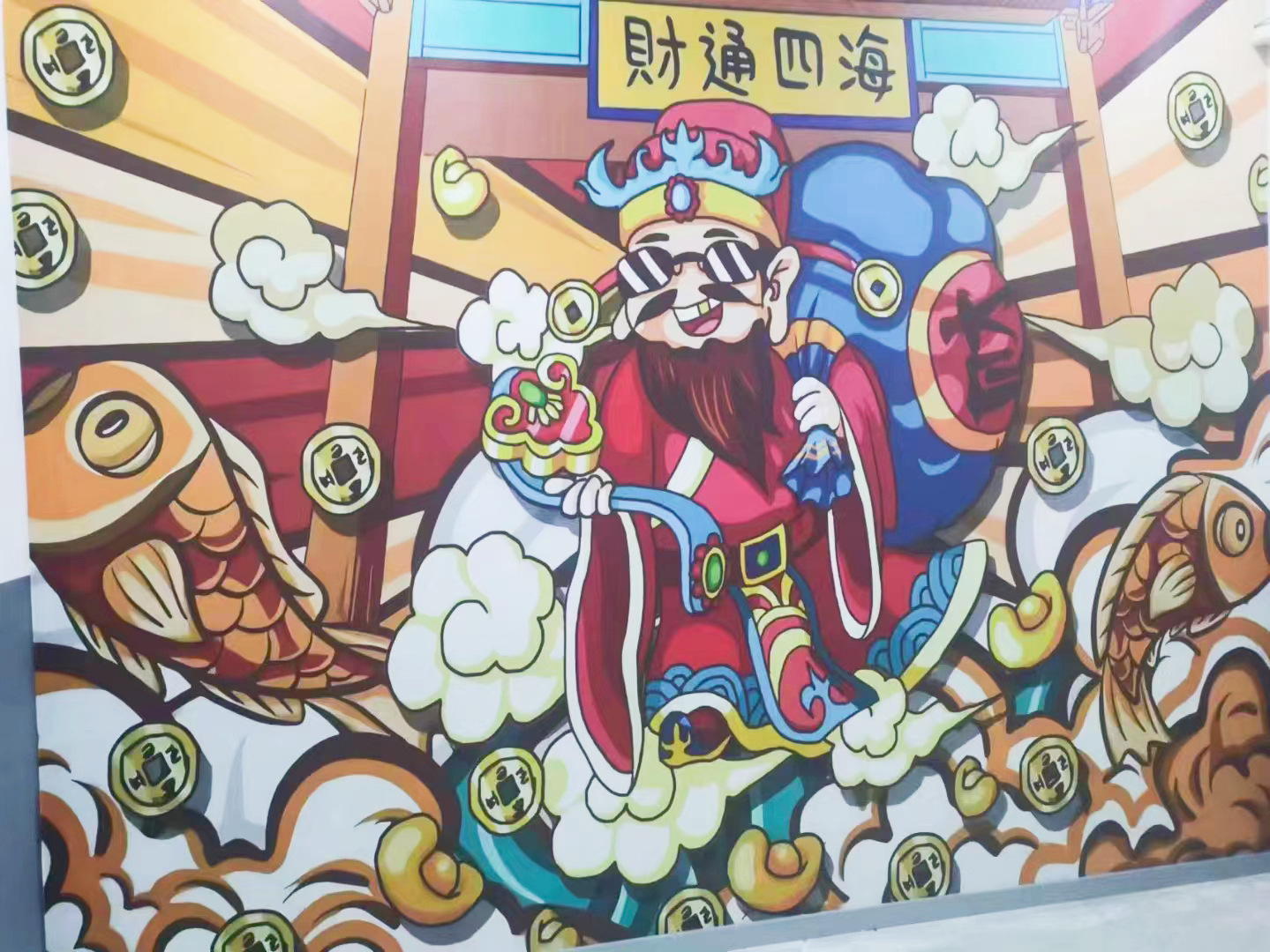 棋牌室工装麻将馆