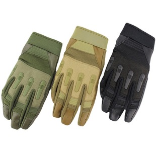 Sports Finger Protective Riding Gloves Outdoor Mountain Climbing Non-slip Motorcycle Gloves Wear-resistant Touch Screen Tactical Gloves