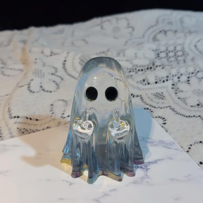 跨境Finger Ghost Ornament Resin Mold万圣节中指鬼魂装饰|undefined