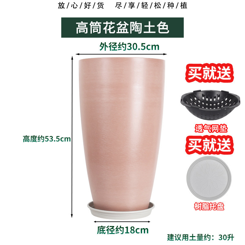 北欧のシンプルな陶磁器の植木鉢は軽くて豪華です。|undefined