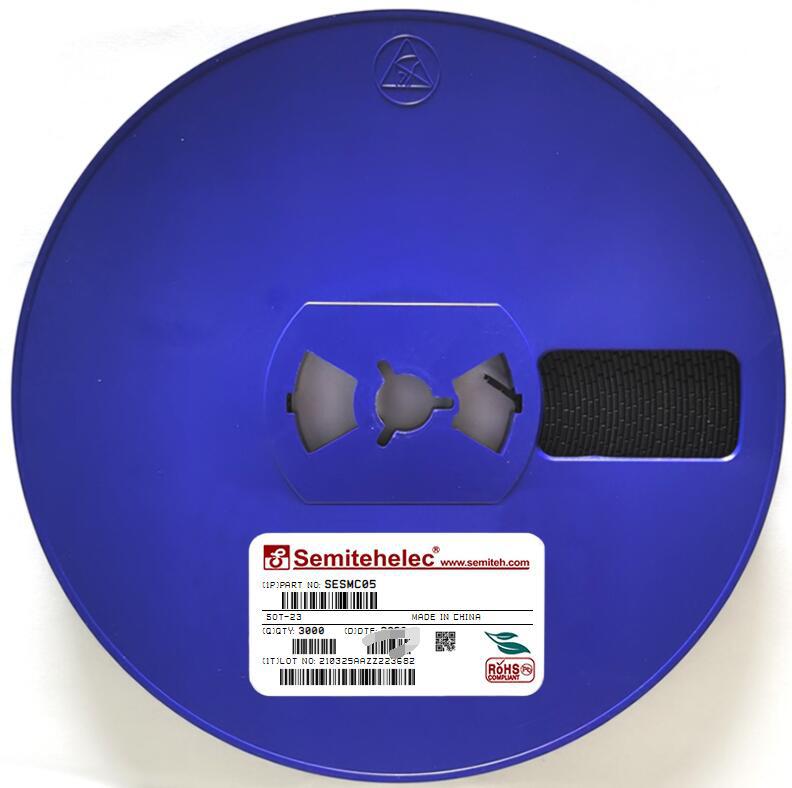 SESMC05 ESD静电保护二极管 SOT-23  SEMITEH 全新原装正品