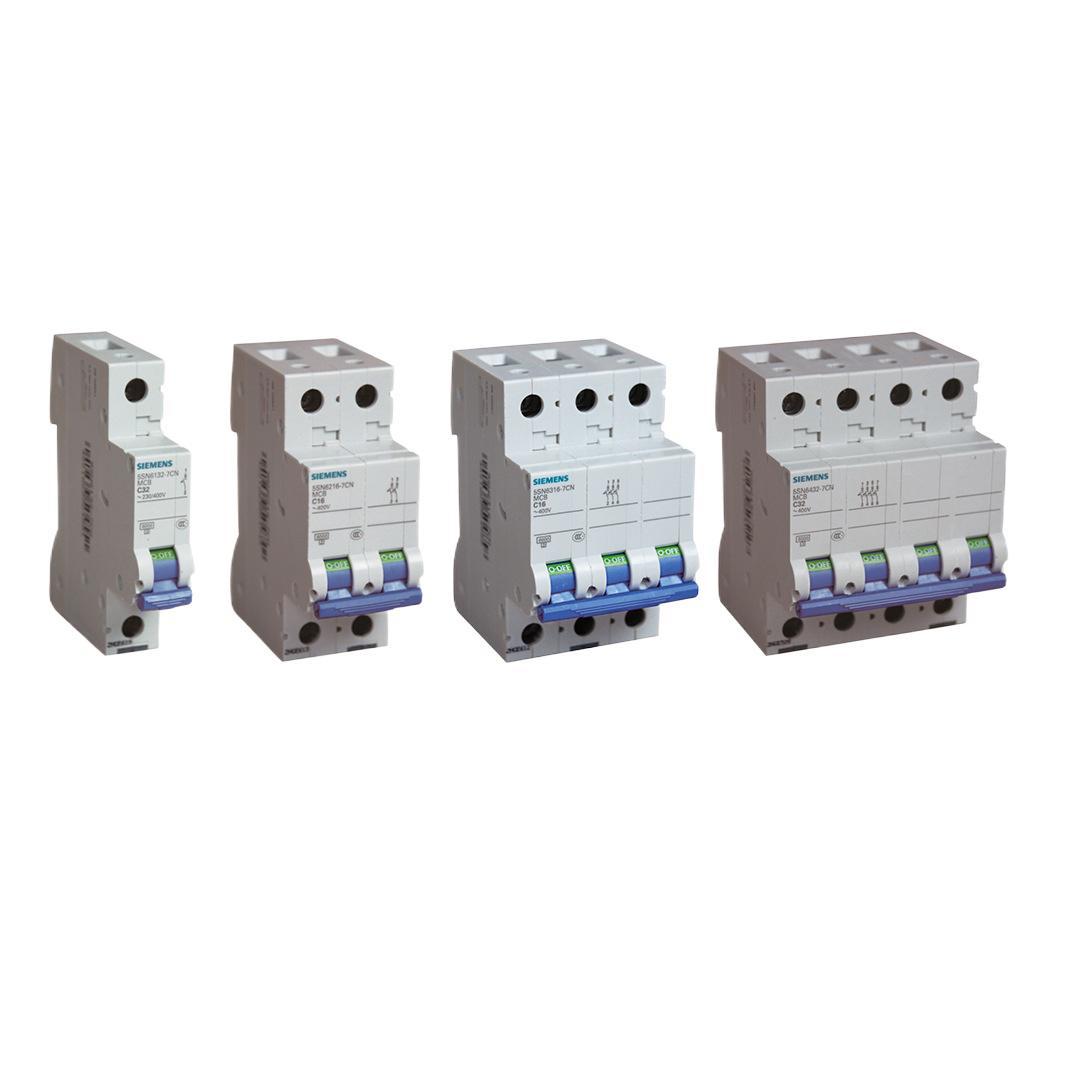 5SN 小型断路器 400V,6kA,4 极,C,32A 5SN64327CN