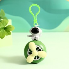 卡通复古拉线小飞机车钥匙扣可爱背包挂件情侣解压玩具小礼品批发