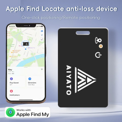 AIYATOドロップ防止超薄型カードワイヤレス充電AirTagロケータ愛鴨頭FindMyグローバルポジショニング