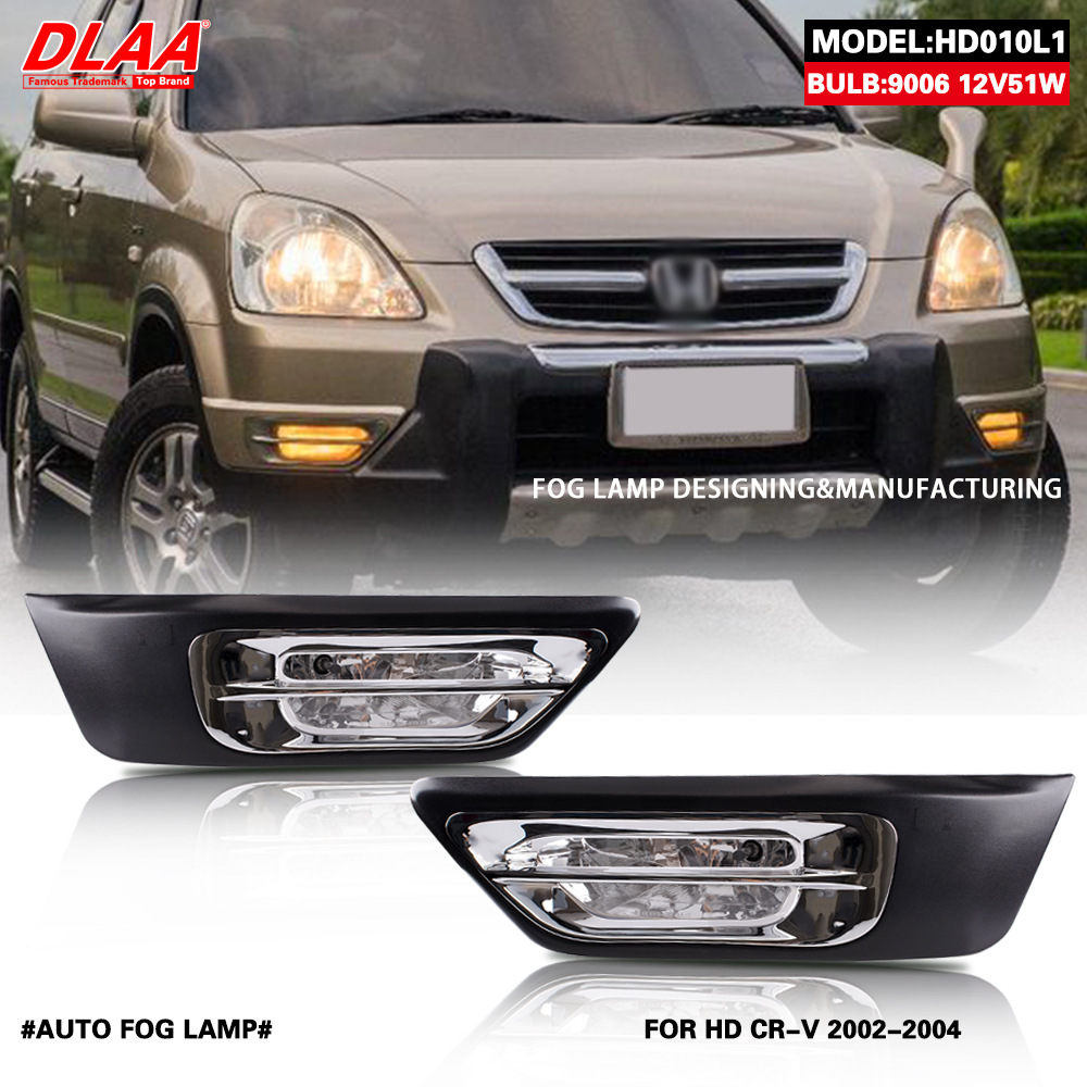 Aplicable a Honda 02 / 03 / 04 CRV antiguo conjunto de lámpara de niebla delantera lámpara de niebla diurna lámpara de barra de luz
