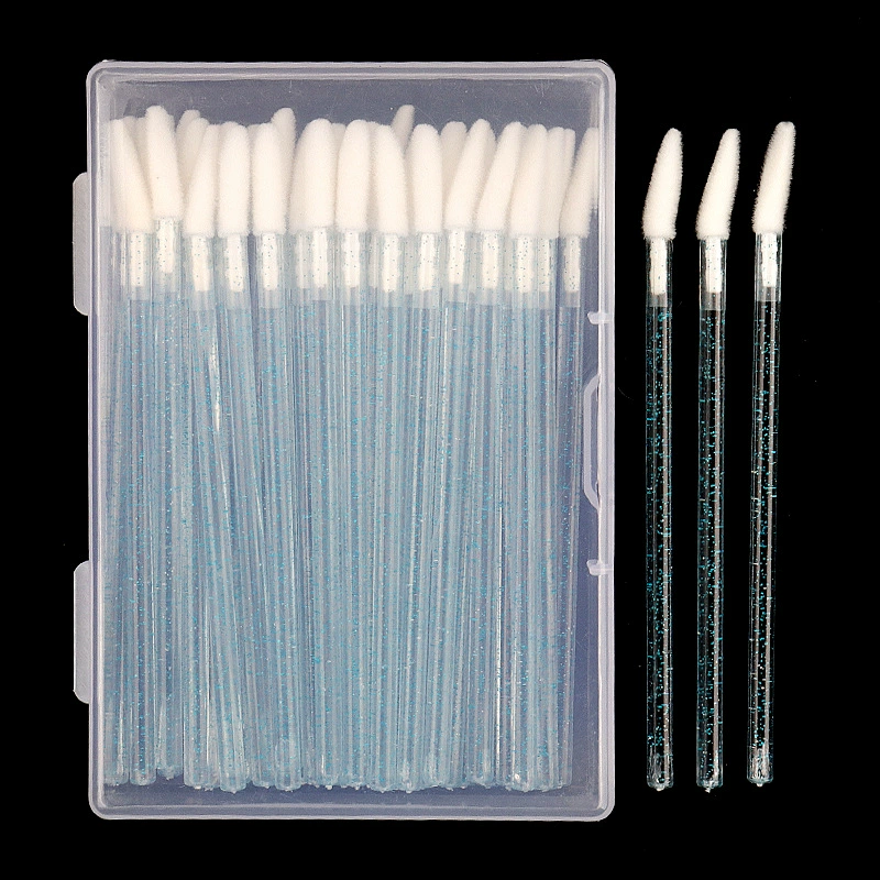 Nylon long lipstick, brush, 50 pieces