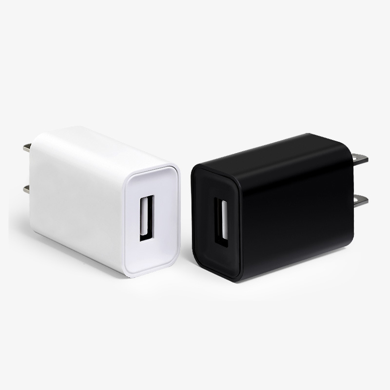 Cargador 5V2A Certificación 3C Cabeza de carga FCC estándar de EE. UU. Adaptador de corriente CE estándar europeo 1A Enchufe de carga lenta 2.4A