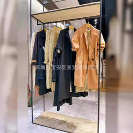 大码中淑风连衣裙外套丹绮25秋时尚气质品牌折扣女装一手尾货批发