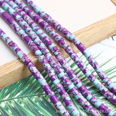 Wheel Spacer Beads DIY Jewelry | Zərgərlik ara hissələri - synthetic-purple-snowflake-36mm