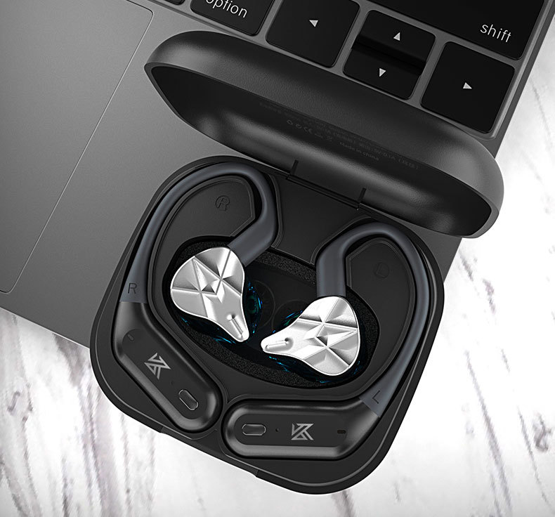 KZ-AZ09 PRO Ear Hook Headphones 5.4 Wireless Qualcomm Bluetooth Module 0.78/0.75 Interface Compatible_voghion.com