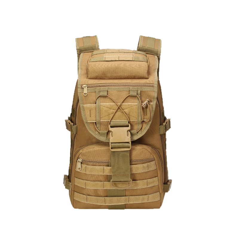 Mochila táctica de camuflaje para exteriores, de pequeña producción y para el mercado internacional, mochila militar informal, mochila deportiva de viaje, personalizada de gran capacidad.