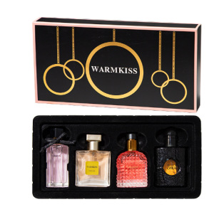 Caja de regalo de perfume de mujer de venta caliente, perfume de opio negro, regalo de mano, perfume fresco y transfronterizo de comercio exterior, fragancia duradera
