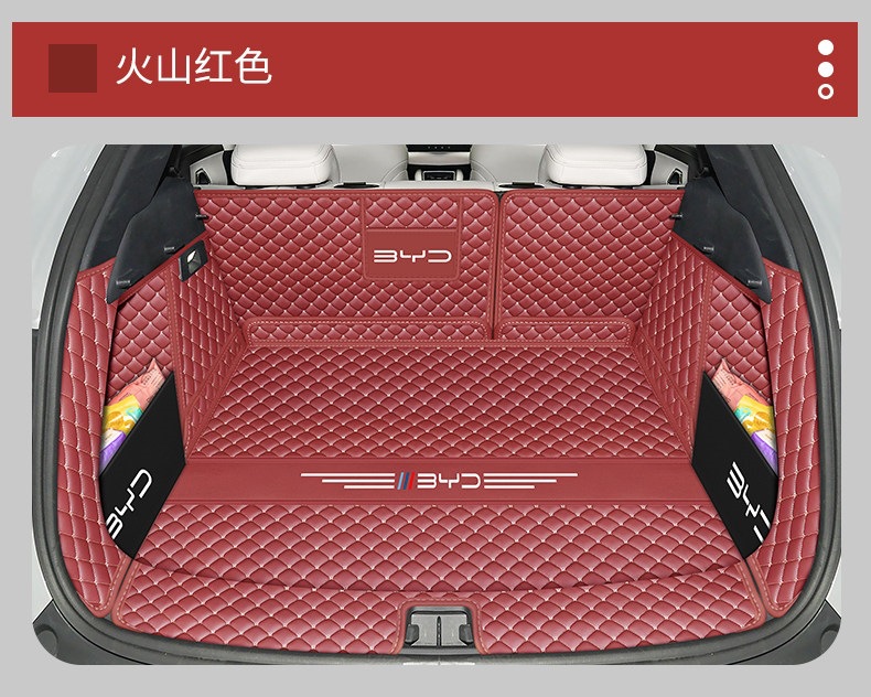 For 25 BYD Yuan up/plus, full-coverage trunk mat, interior modification accessories