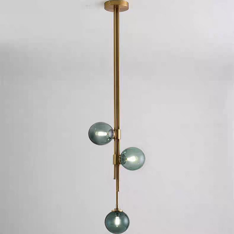 Postmodern Light Luxury Glass Chandelier Art Bedroom Living Room Dining Room Bar Study Simple Creative Designer Chandelier Postmodern Light Luxury Glass Chandelier Art Bedroom Living Room Dining Room Bar Study Simple Creative Designer Chandelier