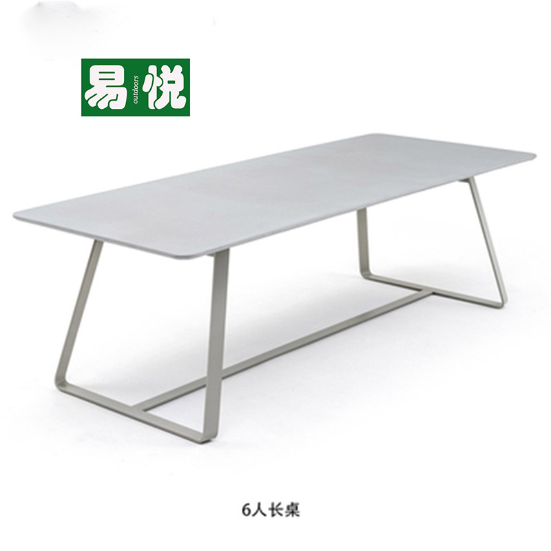 Mesa larga para 6 personas
