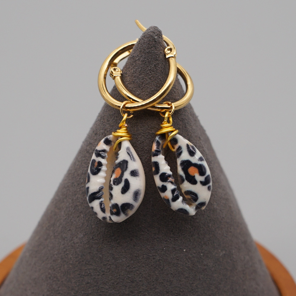 Pendientes De Concha Natural De Moda Bohemia display picture 6