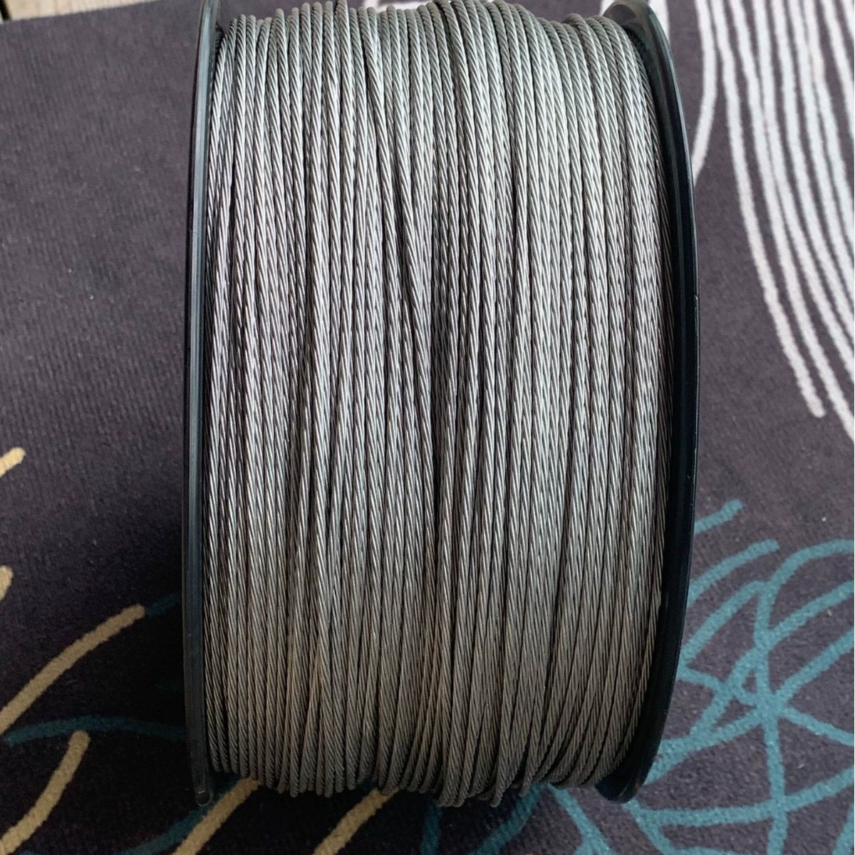 Завод Jinhua, самоходная цифровая ограждение из алюминиево-магниевого сплава, многожильный алюминиевый провод, ограждение для животных, 2,0 мм, 500 м, сетка для ограждения