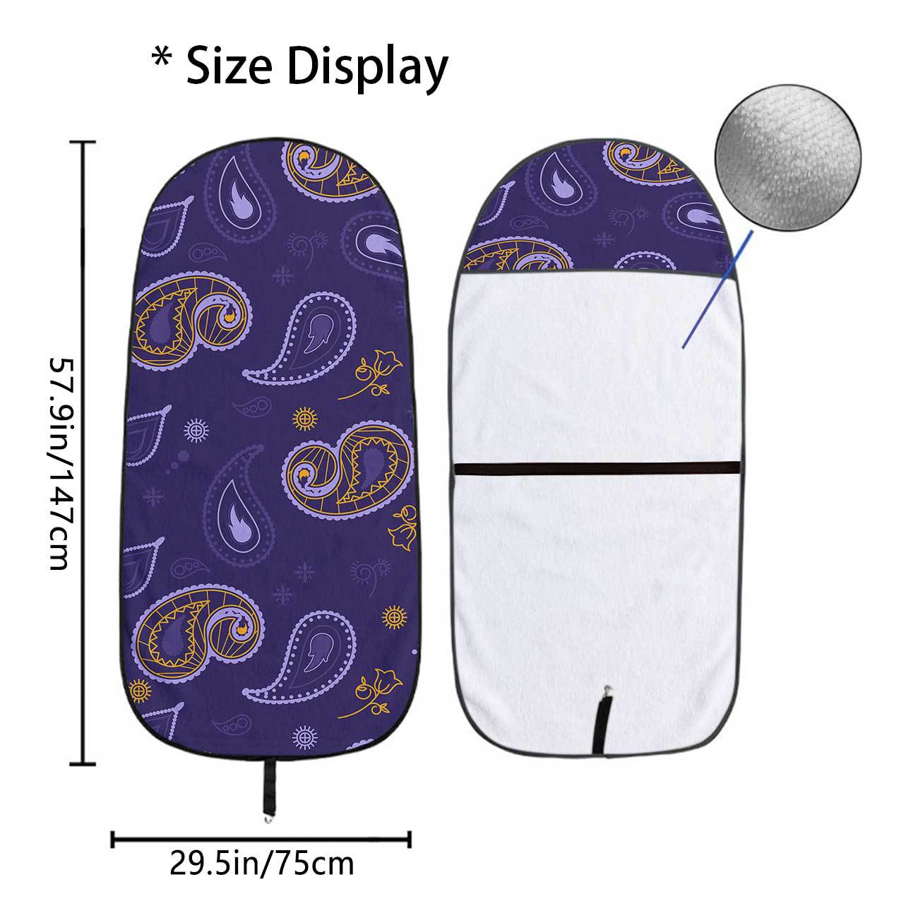 Car seat towel cover, front seat protector, suitable for gym and exercise, universal for all seasons, car use 169