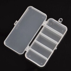 2.5*6*13cm Lure Box with Five Compartments, Small Lure Box Decorative Box, Fishing Small Tool Wholesale