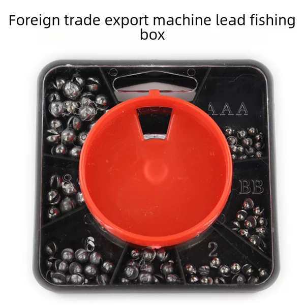 120g Lead Box Bite Lead, Fishing Bite Lead, Boxed Lead Sinker, Boxed Lead Sinker, Fishing Lead Sinker, Open Lead Sinker Fishing Gear