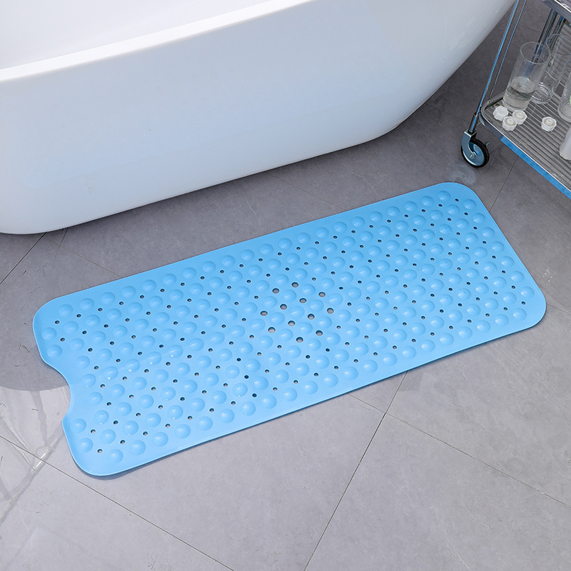 浴室滑り止めマット卸売り吸盤付きバスマットトイレ専用家庭用転倒防止環境保護pvcマット40*100|undefined