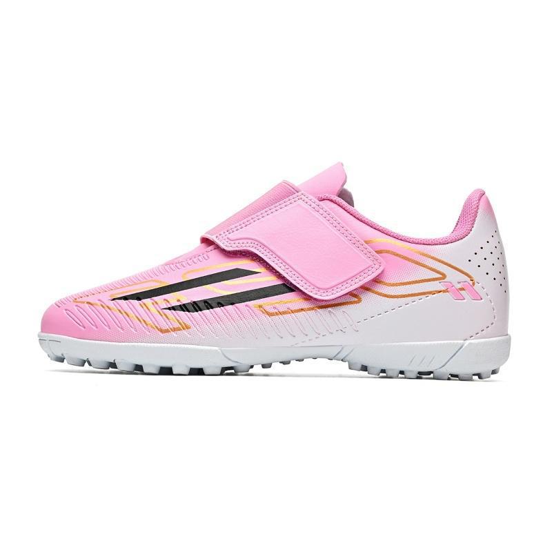 Zapatillas de Fútbol Infantil AG TF, TPU, Ligero, Cierre Adhesivo, para Terreno Firme
