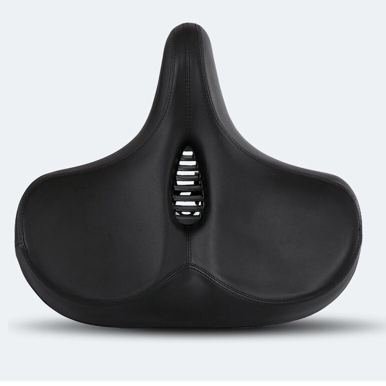 Spot Wholesale Mountain Bike Seat Cushion Saddle Super Soft Hollow Widened Big Ass Comfortable Shock-Absorbing Bicycle Seat