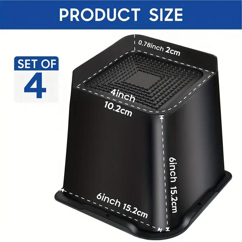 [Nuevos productos transfronterizos] Aumento de tubo de elevación de cama de gran tamaño 4 pulgadas 6 pulgadas muebles cama cama cama cama sofá en forma de L elevador